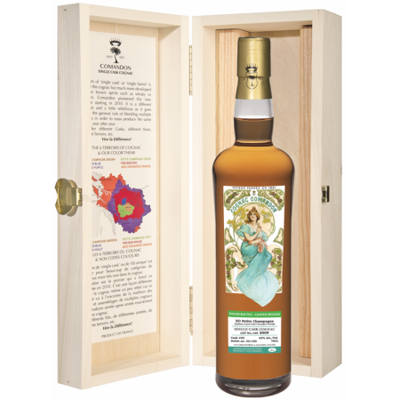 XO Petite Champagne batch 2009 limited edition Comandon Cognac