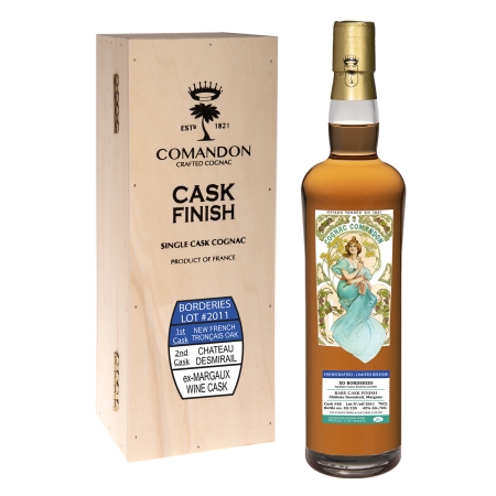 XO Borderies Lot 2011 Rare Cask Finish Cognac Comandon édition limitée