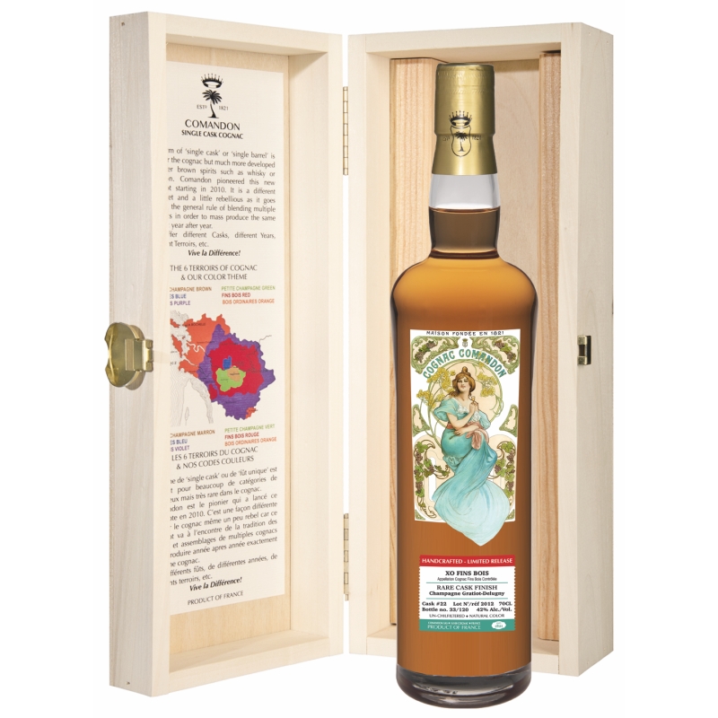 XO Fins Bois Batch 2012 limited edition Comandon Cognac