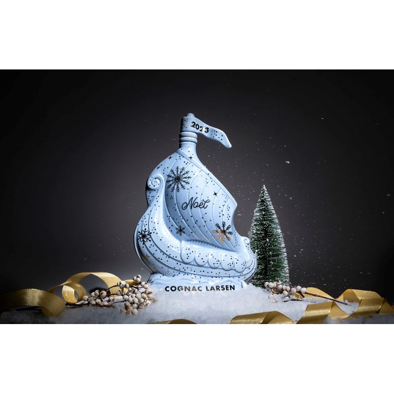 Christmas 2023 Viking ship limited edition Larsen Cognac