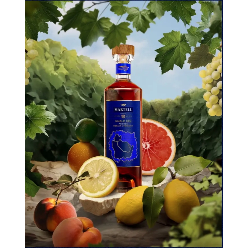 Cognac Martell Collection Single Cru Fins Bois édition limitée