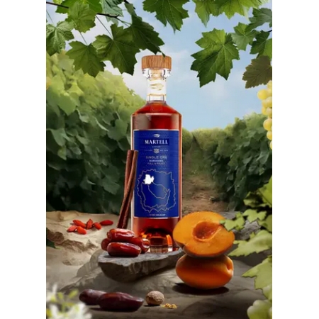 Cognac Martell collection Single Cru Borderies édition limitée