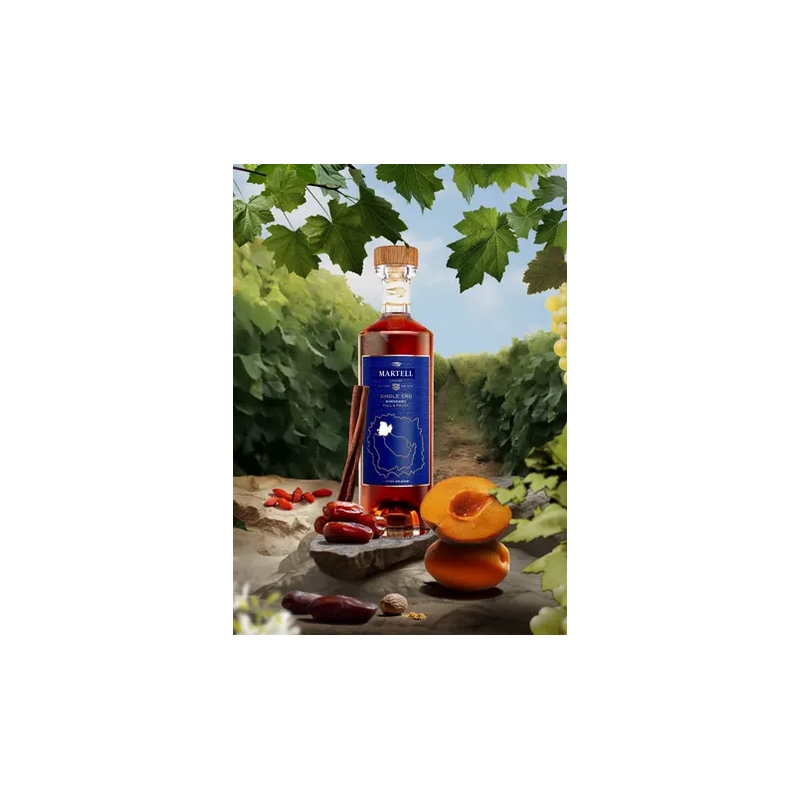 Cognac Martell collection Single Cru Borderies édition limitée