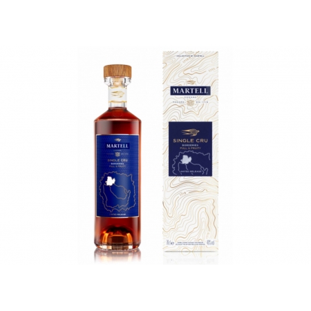 Cognac Martell collection Single Cru Borderies édition limitée