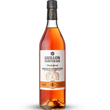 Pineau des Charentes rosé N°1 Cognac Guillon-Painturaud