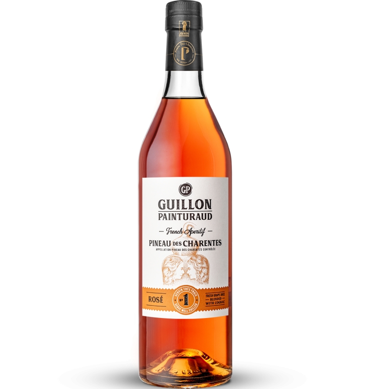 Pineau rosé Cognac Guillon-Painturaud