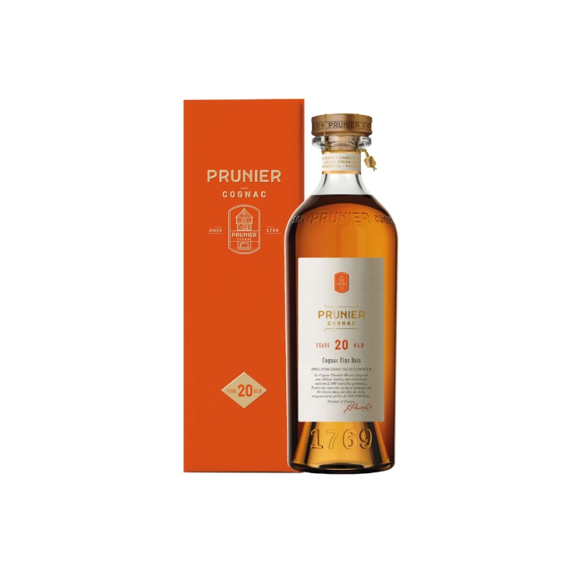 20 Years Old Grande Champagne limited edition Cognac Prunier I La ...