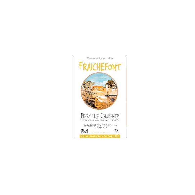 White Pineau des Charentes Domaine de Fraichefont