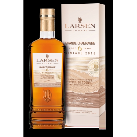 Cognac Larsen Millésime 2015 Grande Champagne édition limitée