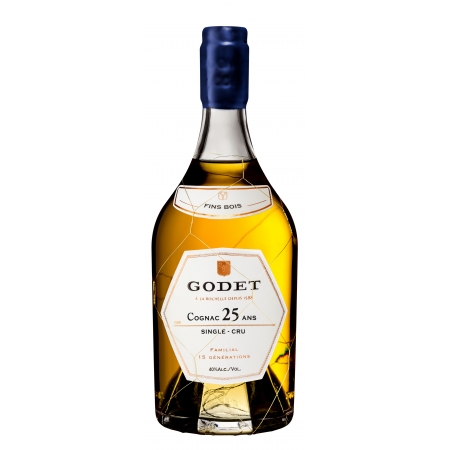 25 ans Fins Bois single cru Cognac Godet