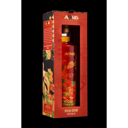 Cognac ABK6 VSOP Nouvel An Chinois 2025 serpent édition limitée en coffret