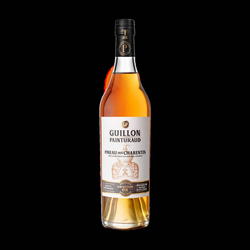 Exception gold white Pineau des Charentes Guillon-Painturaud limited edition