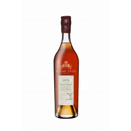 Millésime 1975 Fins Bois Cognac Maxime Trijol édition limitée