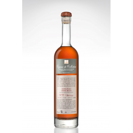 Héritage N°77 Fins Bois Brut de fût Cognac Grosperrin édition limitée