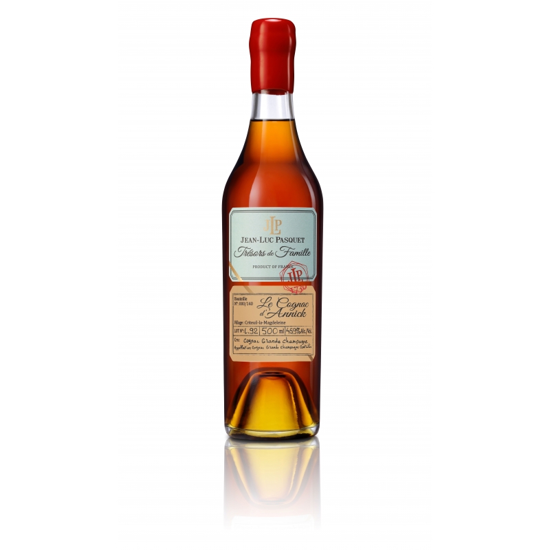 Cognac d'Annick L.92 Grande Champagne Jean-Luc Pasquet édition limitée