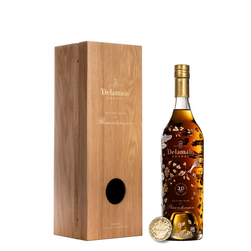 Edition rare du Bicentenaire Grande Champagne Cognac Delamain édition limitée