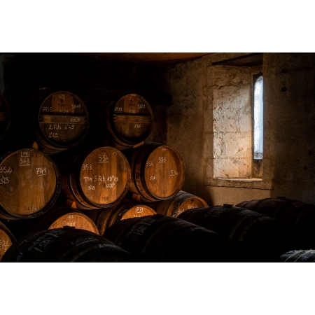 chai de vieillissement Cognac Delamain à Jarnac