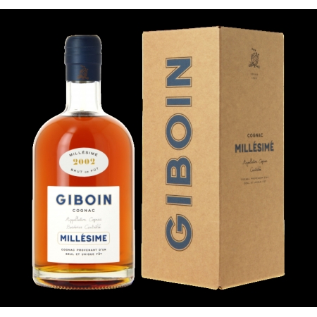 Vintage 2002 Borderies Cognac Giboin