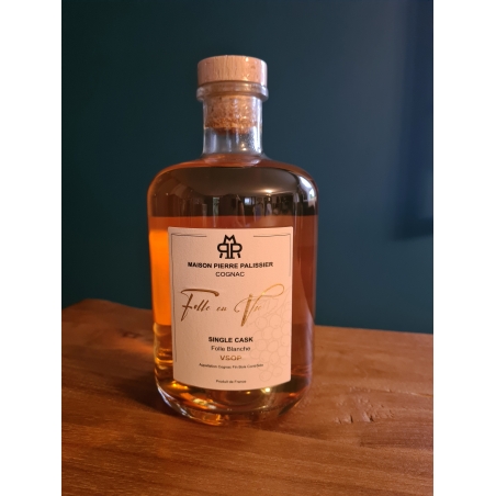 VSOP Folle en Vie Folle blanche single cask Cognac Maison Pierre Palissier édition limitée