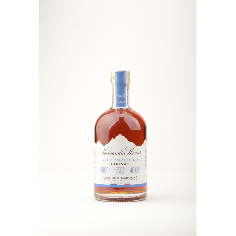 Mont Blanc brut de fût Grande Champagne Cognac Normandin-Mercier édition limitée
