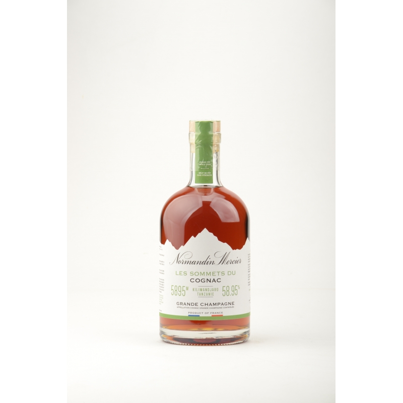Kilimandjaro brut de fût Grande Champagne Cognac Normandin-Mercier édition limitée
