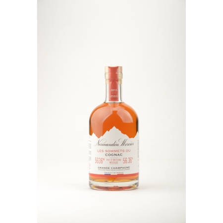Cuvée des sommets Pic d'Orizaba brut de fût Grande Champagne Cognac Normandin Mercier édition limitée
