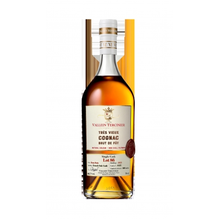 Batch 86 single cask Bons Bois limited edition Vallein Tercinier Cognac
