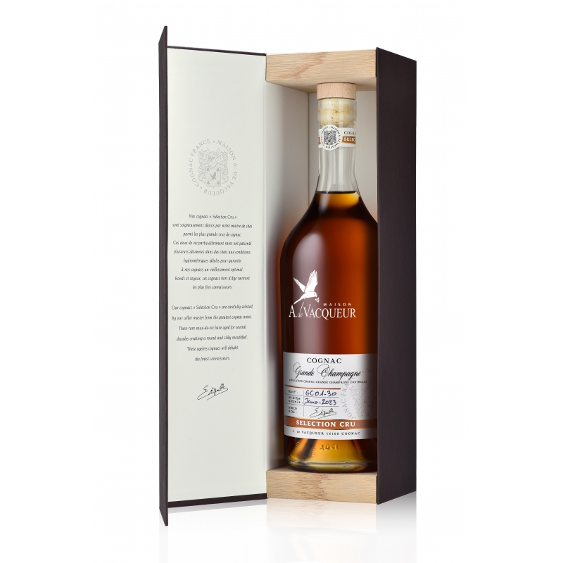 sélection cru Grande Champagne Cognac Maison A. de Vacqueur