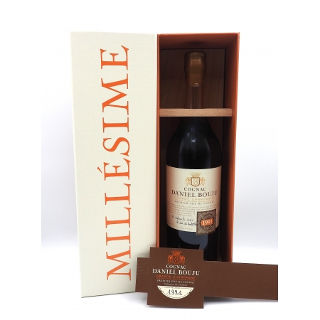 1991 vintage Grande Champagne limited edition Daniel Bouju Cognac