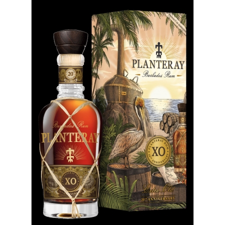 Rhum Planteray La Barbade XO 20ème Anniversaire Maison Ferrand
