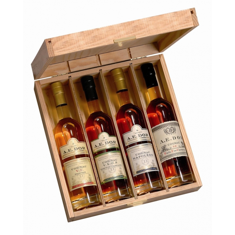 Coffret dégustation N°1 Cognac A.E. Dor