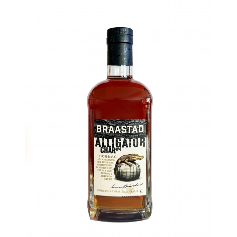 Alligator Char 4 Cognac Braastad