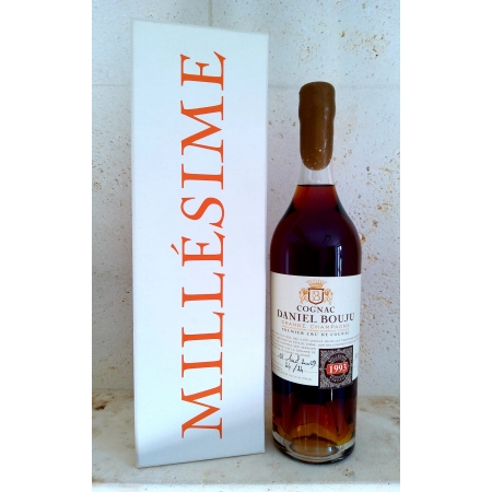 Cognac Daniel Bouju Millésime 1993 Grande Champagne édition limitée