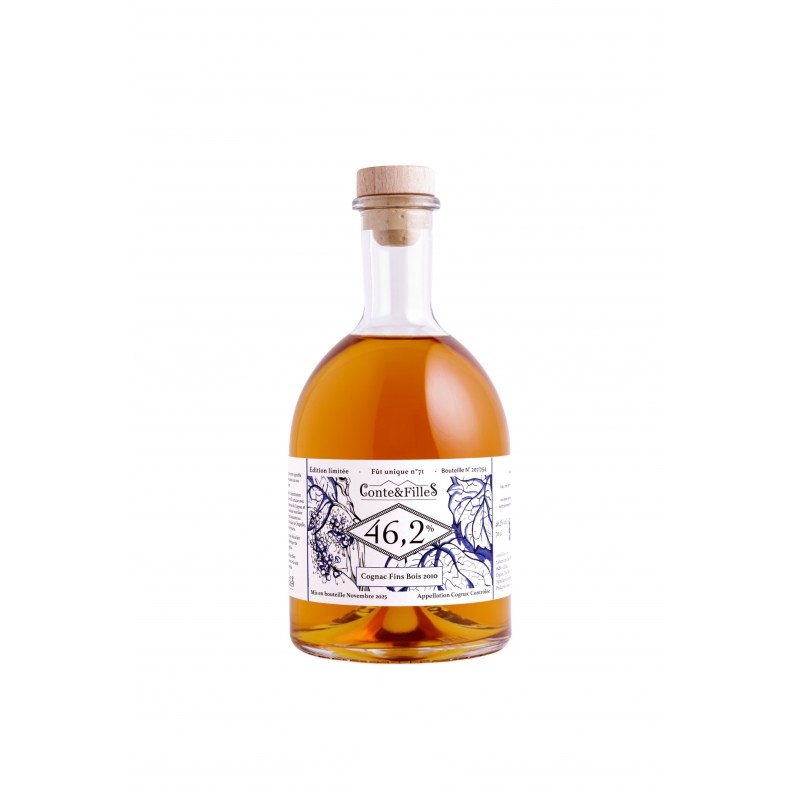 Millésime 2010 Fins Bois Cognac Conte et Filles édition limitée