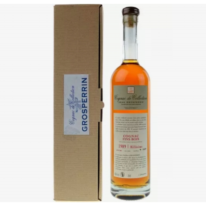 Millésime 1989 Fins Bois Cognac Grosperrin édition limitée