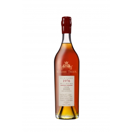 Millésime 1976 Borderies Cognac Maxime Trijol édition limitée