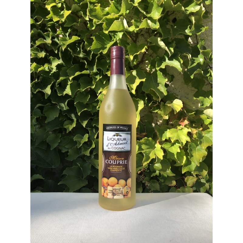 Cognac Couprie Apricot Liqueur with Cognac