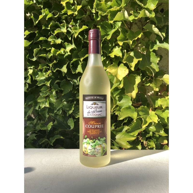 Cognac Couprie Pear Liqueur with Cognac