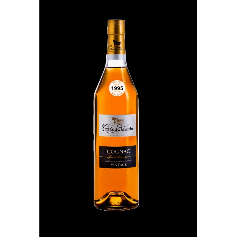 Millésime 1995 Ugni blanc Grande Champagne Cognac Claude Thorin édition limitée