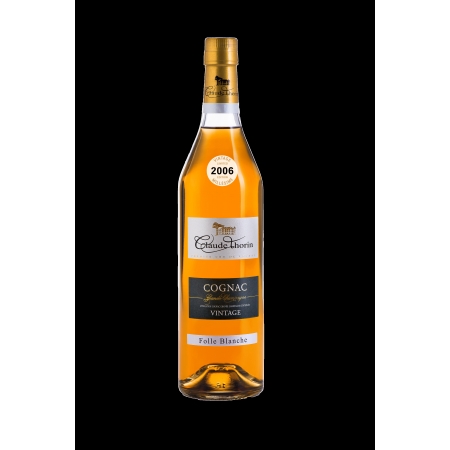 Millésime 2006 Folle blanche Grande Champagne Cognac Claude Thorin édition limitée