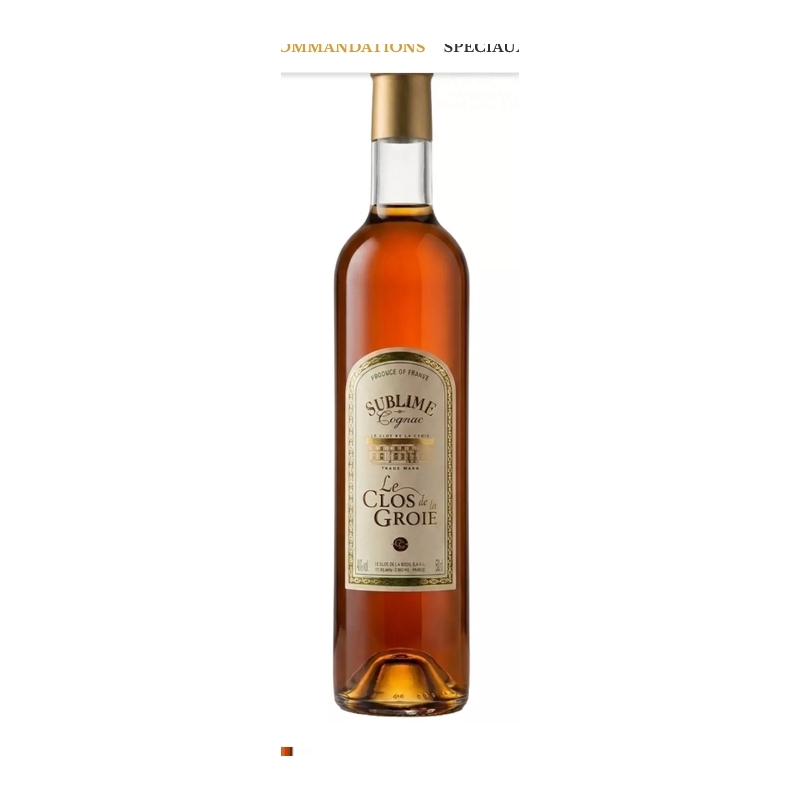 Cognac Sublime Le Clos de la Groie